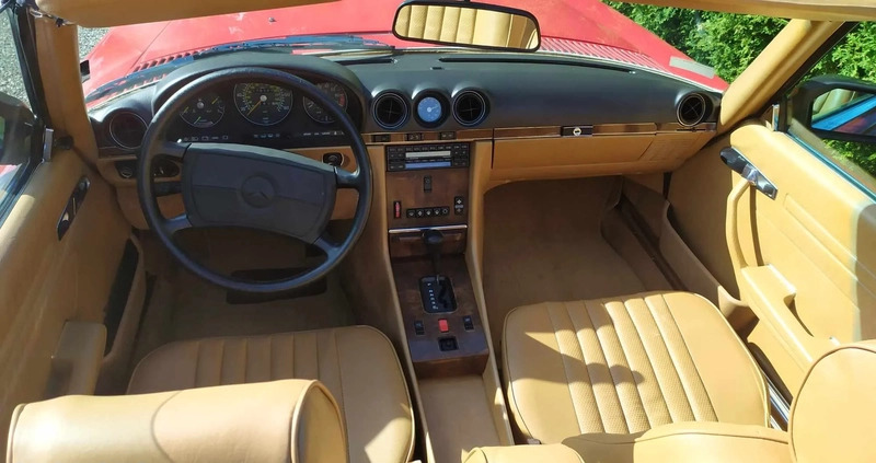 Mercedes-Benz SL cena 139000 przebieg: 111000, rok produkcji 1987 z Ogrodzieniec małe 781